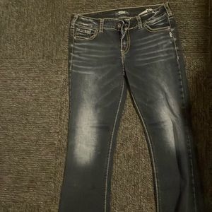 Silver jeans Elyse mid slim boot 31 w 31l fluid